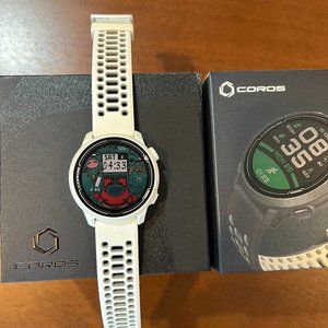 COROS PACE 2 White/Silicone Watch